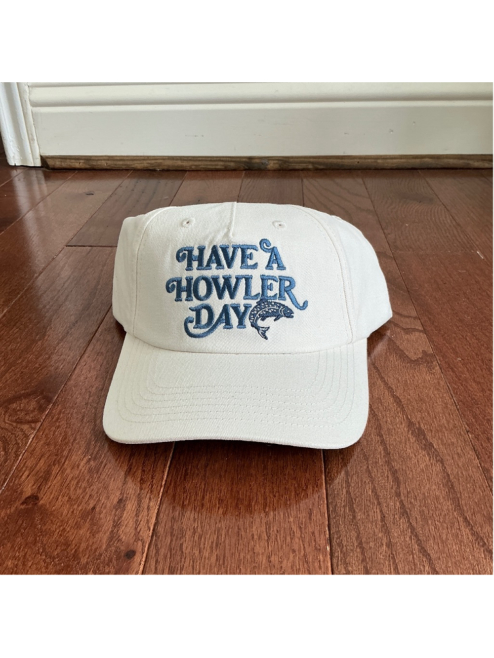 Men's Howler Bros White "Have a Howler Day" Vanilla Ice Baseball Cap